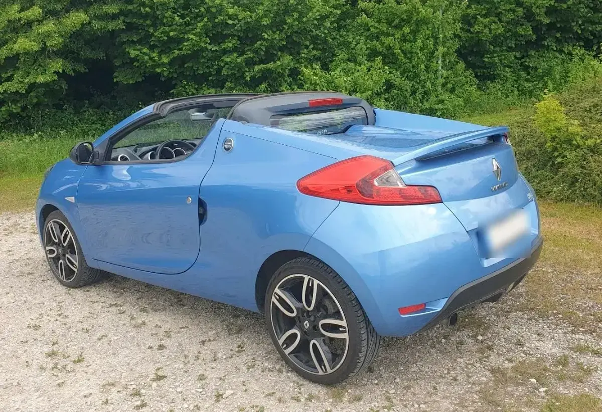 Gebraucht Renault Wind 102 PS (75 kW) 2012 Blau Cabrio
