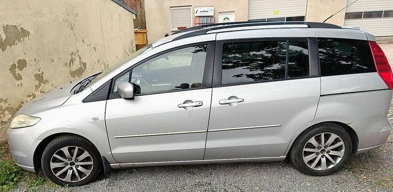 Silber Gebraucht 2006 Mazda 5 Exclusive Van / Kleinbus | 800 € (Superpreis) - Bild 1/4