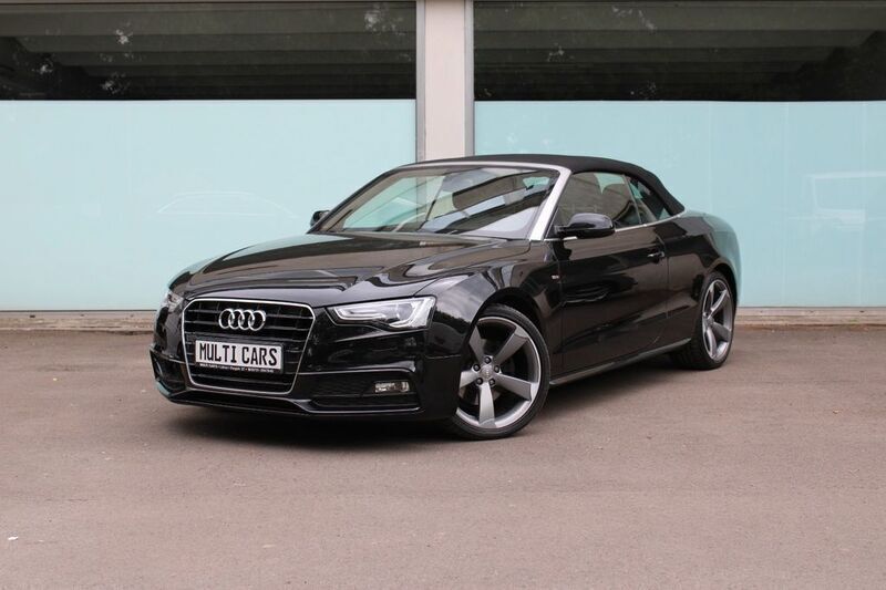 Schwarz Gebraucht 2015 Audi A5 Cabriolet S-Line Cabrio | 17.990 € (Fairer Preis) - Bild 1/4