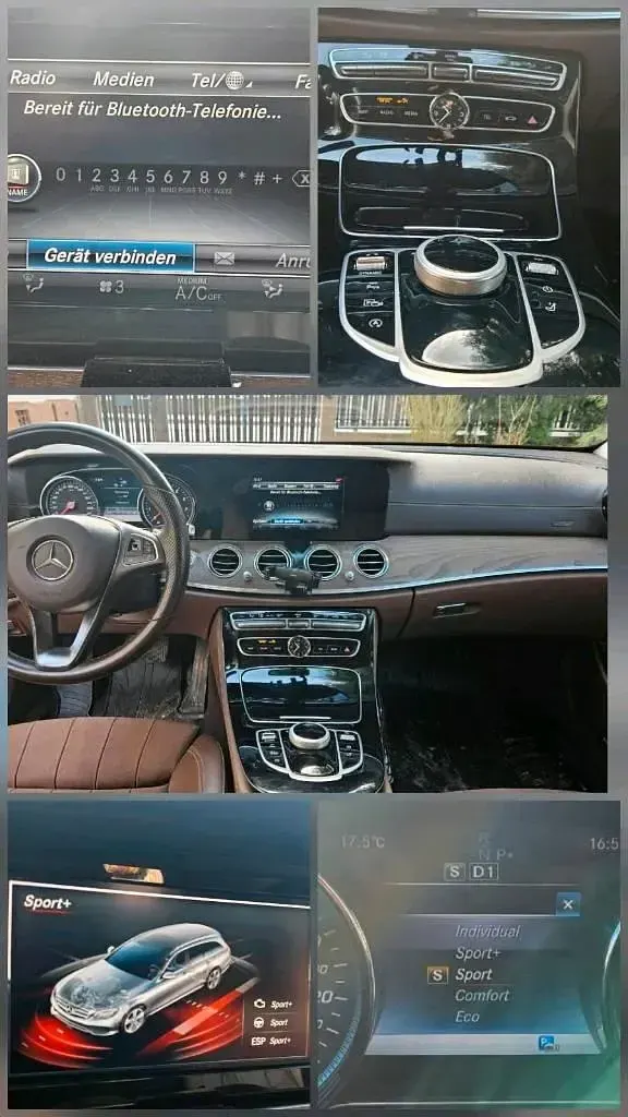 Brugt Mercedes E250 Avantgarde 211 HK (155 kW) 2017 Grøn Stationcar