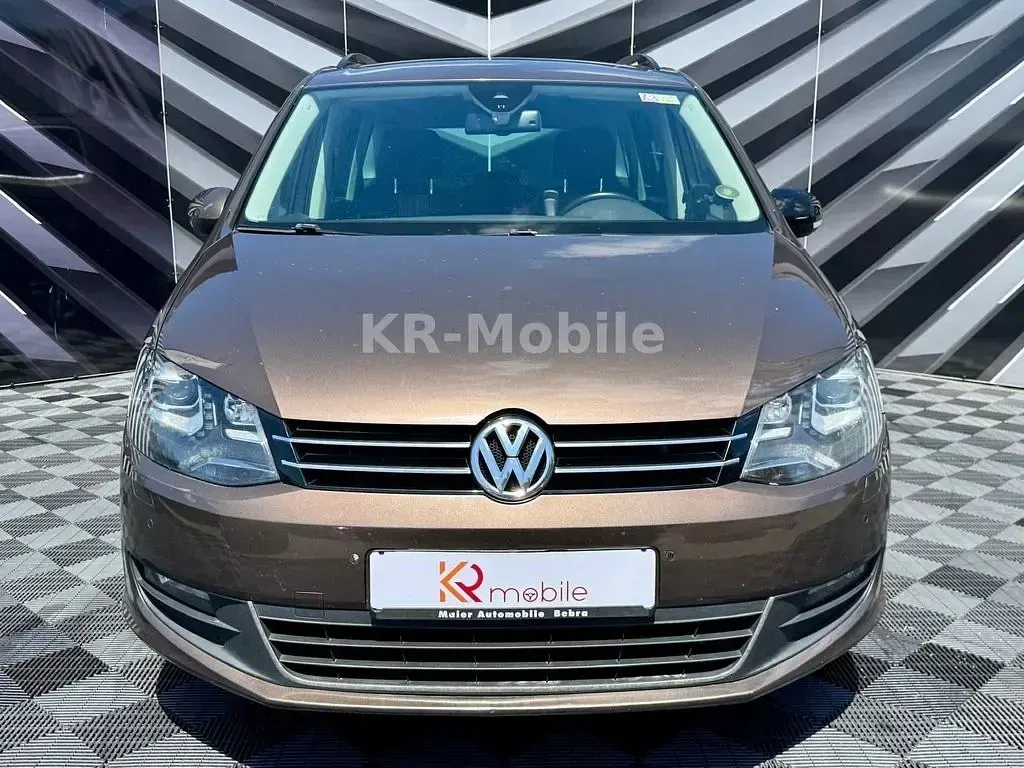 Gebraucht VW Sharan Match 170 PS (125 kW) 2012 Braun Van / Kleinbus