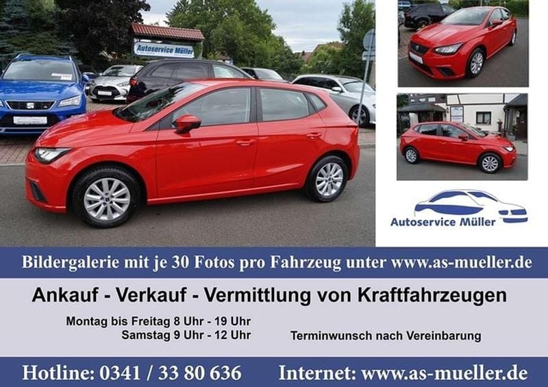 Rot Gebraucht 2022 Seat Ibiza Limousine | 13.650 € (Guter Preis) - Bild 1/4