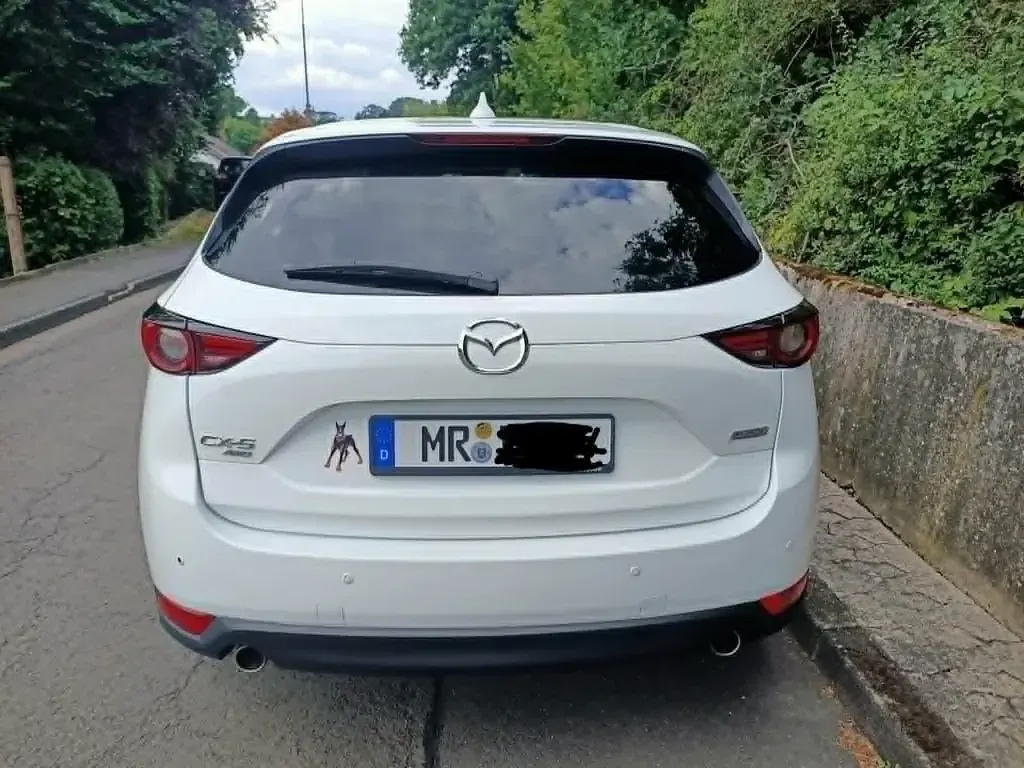Gebraucht Mazda CX-5 Exclusive-Line 165 PS (121 kW) 2018 Weiß SUV