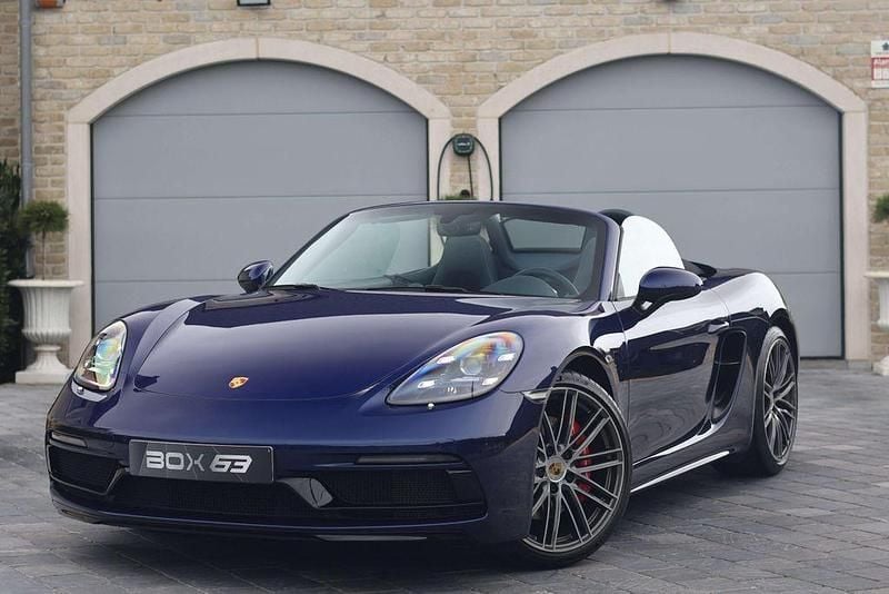 Blau Gebraucht 2023 Porsche 718 Cabrio | 103.900 € - Bild 1/4