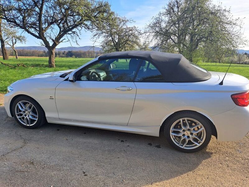 Weiß Gebraucht 2018 BMW 220 Advantage Cabrio | 22.499 € (Etwas zu teuer) - Bild 1/4
