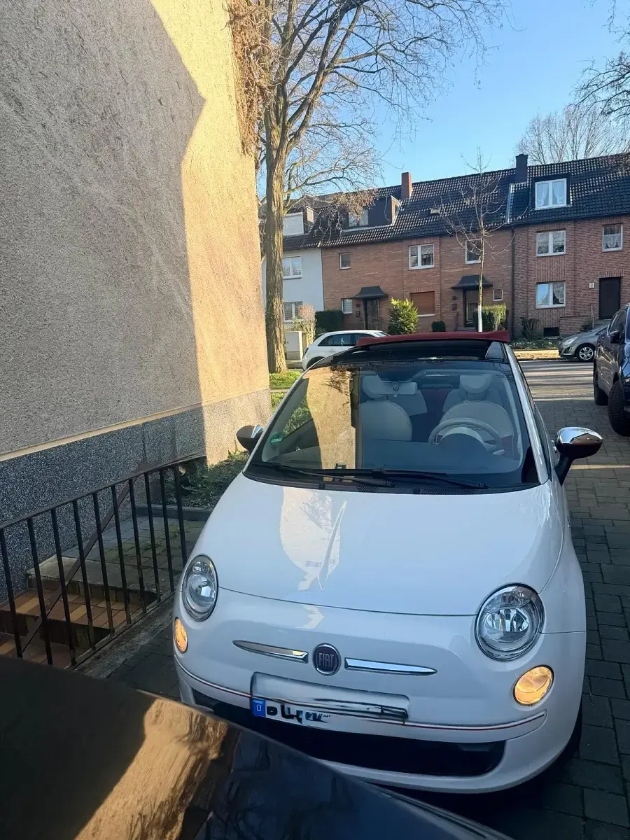 Gebraucht Fiat 500 69 PS (50 kW) 2011 Weiß Cabrio
