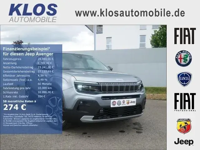 Gebraucht Jeep Avenger Summit 101 PS (74 kW) 2025 SUV