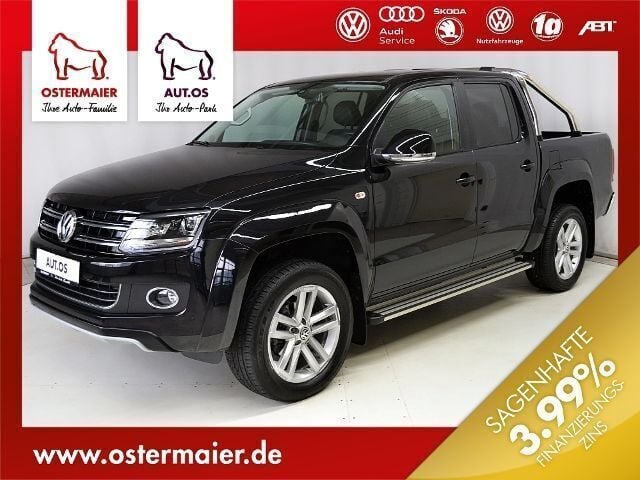 Schwarz metallic Gebraucht 2015 VW Amarok Highline Abholung | 35.800 € - Bild 1/4