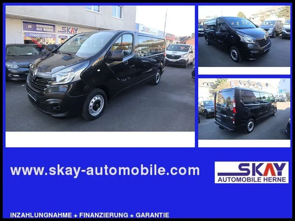 Second-hand Renault Trafic 145 CP (106 kW) 2019 Negru Monovolum
