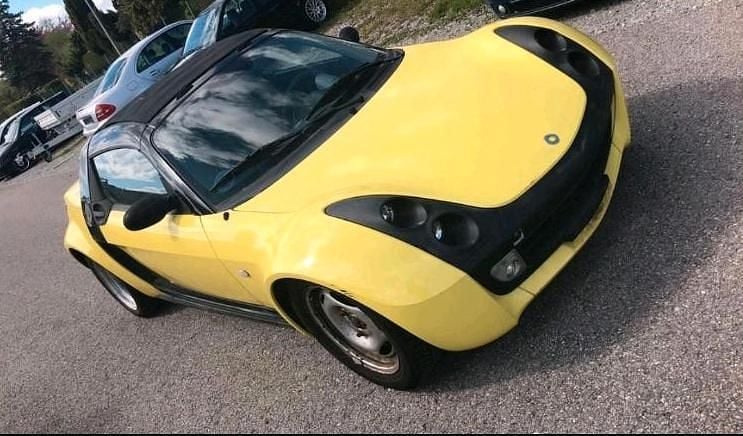 Usata Smart Roadster 61 CV (44 kW) 2003 Giallo Cabrio