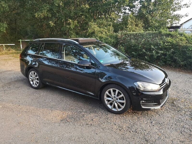 Schwarz Gebraucht 2013 VW Golf VII Highline Kombi | 13.330 € (Etwas zu teuer) - Bild 1/4