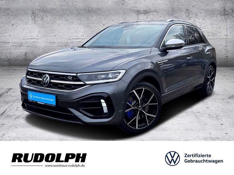 Indiumgrau metallic Gebraucht 2024 VW T-Roc R SUV | 37.360 € (Fairer Preis) - Bild 1/4