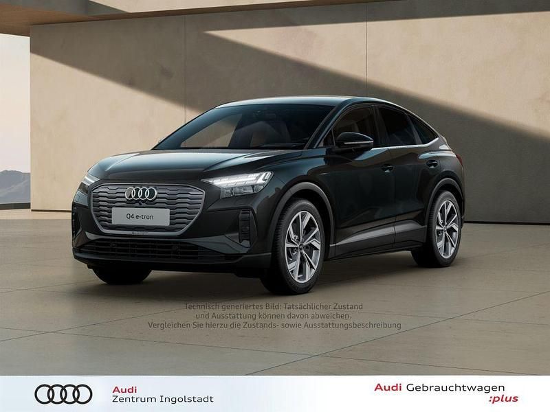 Gebraucht Audi Q4 Sportback e-tron Ambiente 210 kW (286 PS) 2025 Mythosschwarz metallic SUV