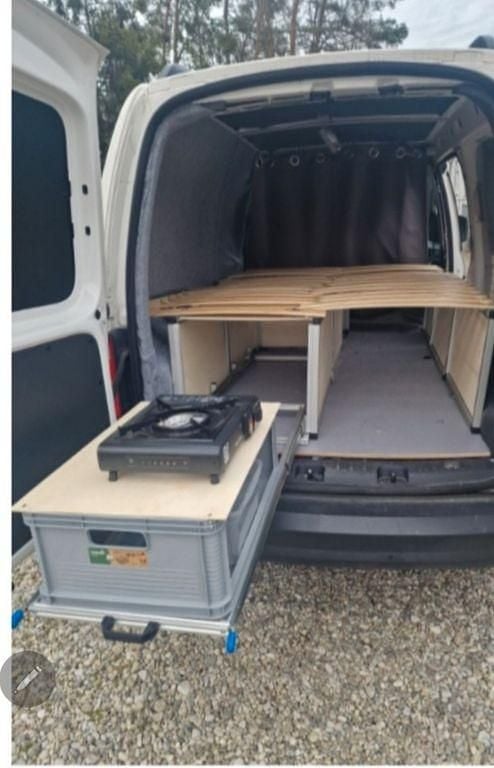 Gebraucht VW Caddy Maxi Highline 102 PS (75 kW) 2017 Weiß Van / Kleinbus