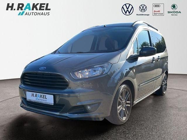 Grau Gebraucht 2018 Ford Tourneo Courier Sport Van / Kleinbus | 8.950 € (Superpreis) - Bild 1/4