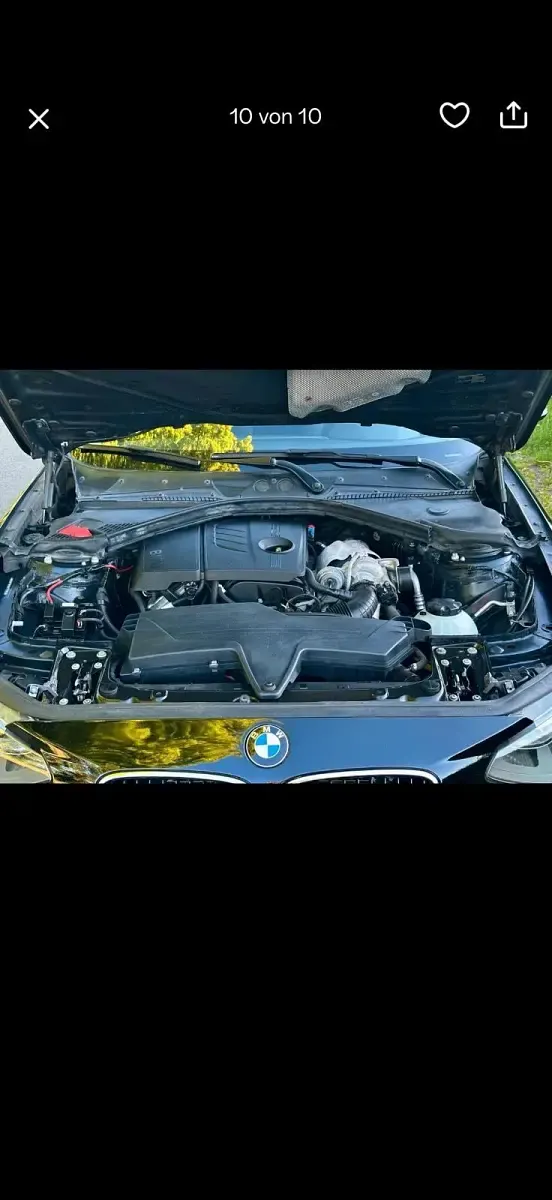 Gebraucht BMW 114 102 PS (75 kW) 2013 Schwarz Kleinwagen