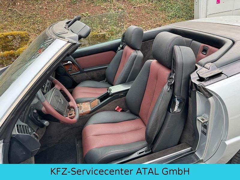 Gebraucht Mercedes SL500 AMG 326 PS (239 kW) 1990 Silber Cabrio