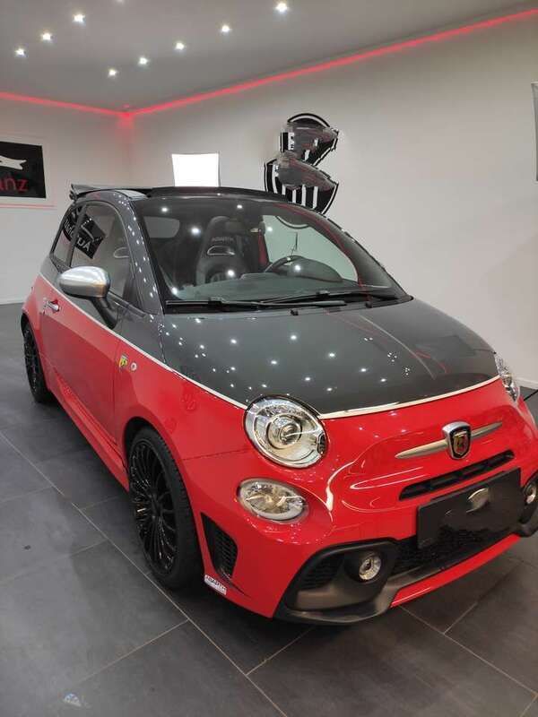 Rot Gebraucht 2018 Abarth 595C Turismo Cabrio | 16.900 € (Guter Preis) - Bild 1/4