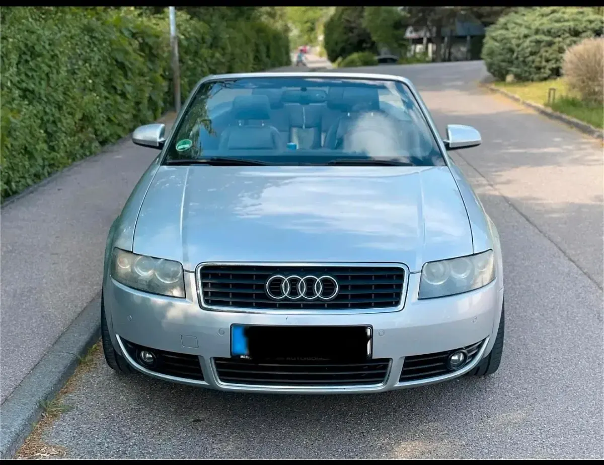 Gebraucht Audi A4 Cabriolet 163 PS (119 kW) 2003 Silber Cabrio