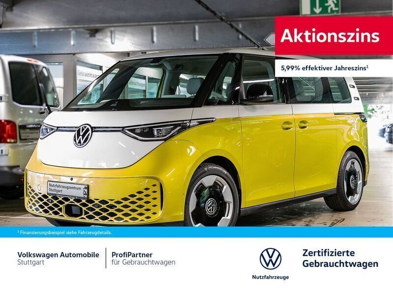 Candyweiß/limonengelb metalli Gebraucht 2024 VW ID. Buzz Pro Van | 53.490 € (Etwas zu teuer) - Bild 1/3