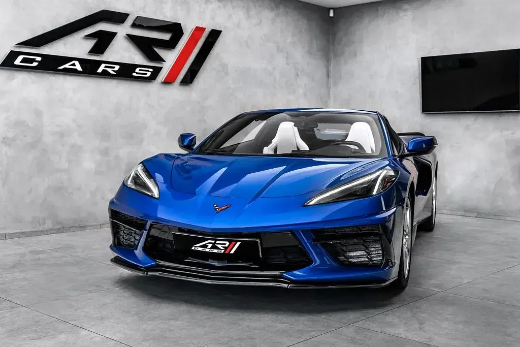 Gebraucht Corvette Stingray 496 PS (364 kW) 2022 Blau Cabrio