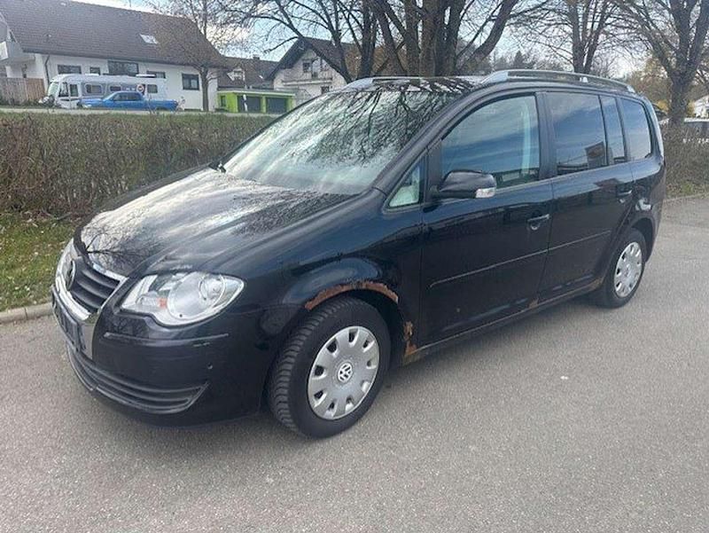 Gebraucht VW Touran Trendline 105 PS (77 kW) 2007 Deep black perleffekt Van / Kleinbus