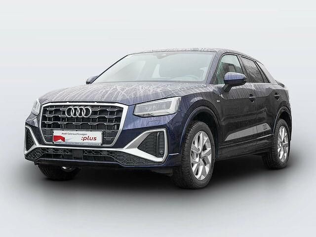 Gebraucht Audi Q2 S-Line 110 PS (80 kW) 2024 Navarrablau metallic SUV