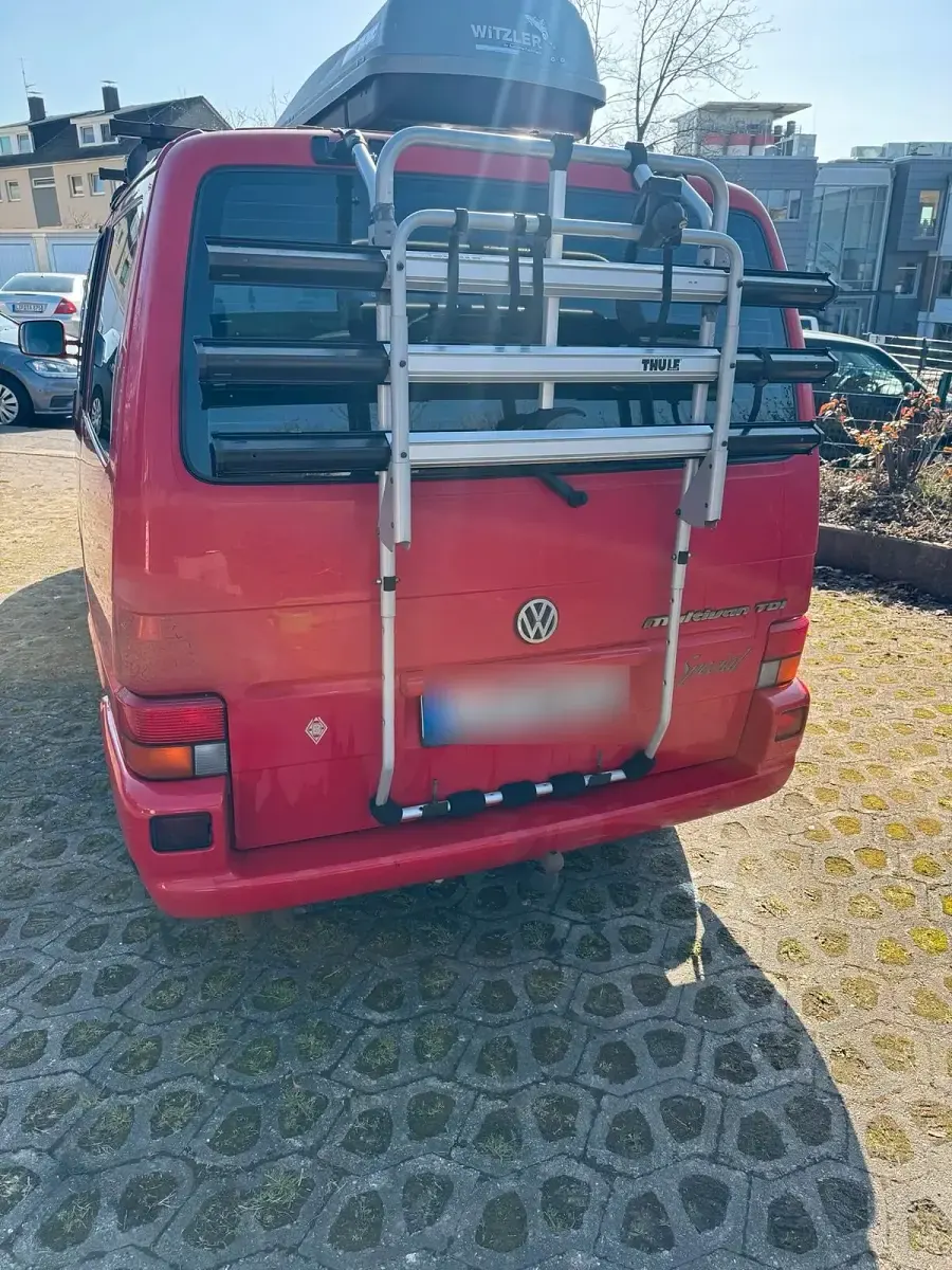 Używany VW T4 102 KM (75 kW) 1998 Czerwony Van