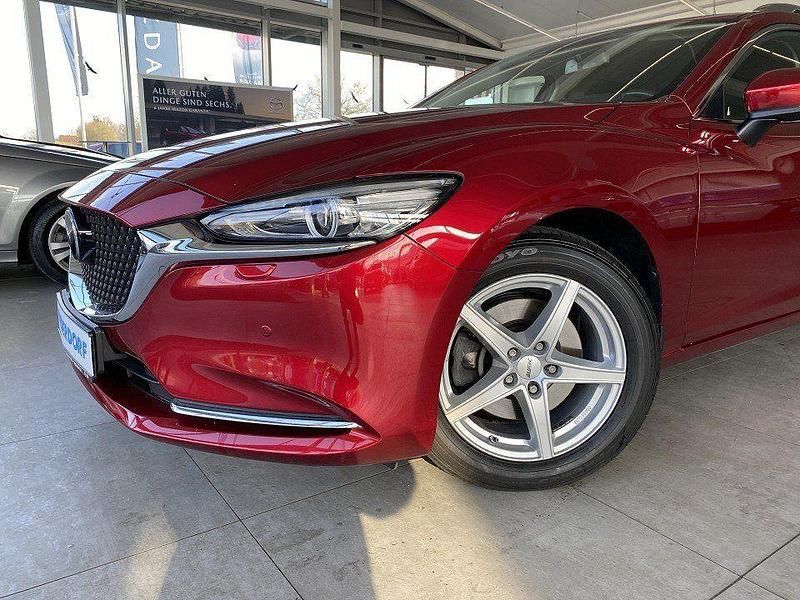 Gebraucht Mazda 6 Exclusive 150 PS (110 kW) 2020 Magmarot Kombi
