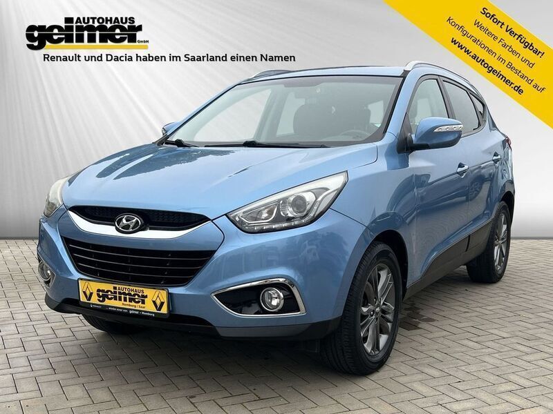 Blau Gebraucht 2014 Hyundai ix35 Edition SUV | 12.950 € (Teuer) - Bild 1/4