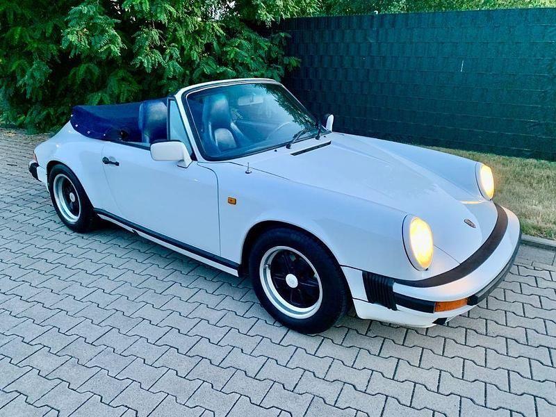Gebraucht Porsche 911 231 PS (169 kW) 1986 Weiß Cabrio