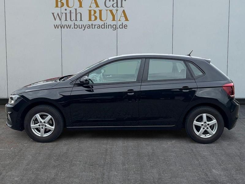 Gebraucht VW Polo Trendline 75 PS (55 kW) 2018 Schwarz Kleinwagen