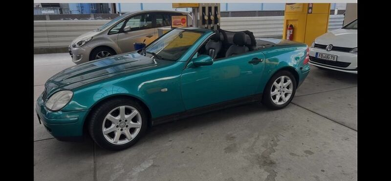 Grün Gebraucht 1999 Mercedes SLK230 Cabrio | 3.000 € (Guter Preis) - Bild 1/4