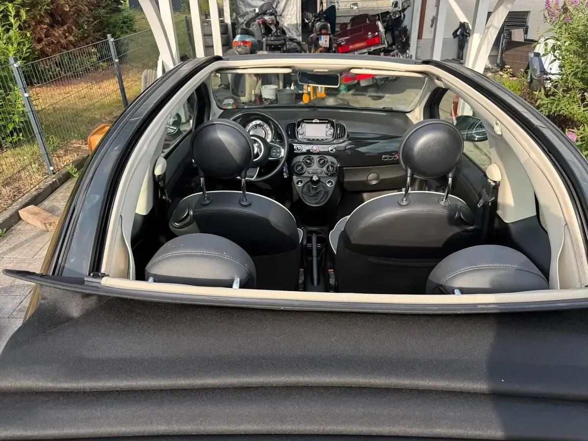 Gebraucht Fiat 500C 86 PS (63 kW) 2018 Schwarz Cabrio
