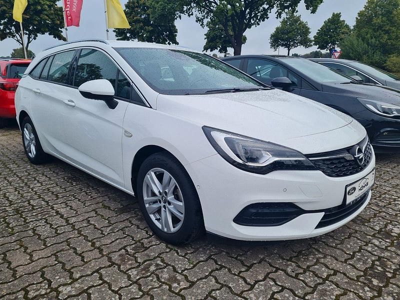 Gebraucht Opel Astra Elegance 110 PS (80 kW) 2020 Weiß Kombi