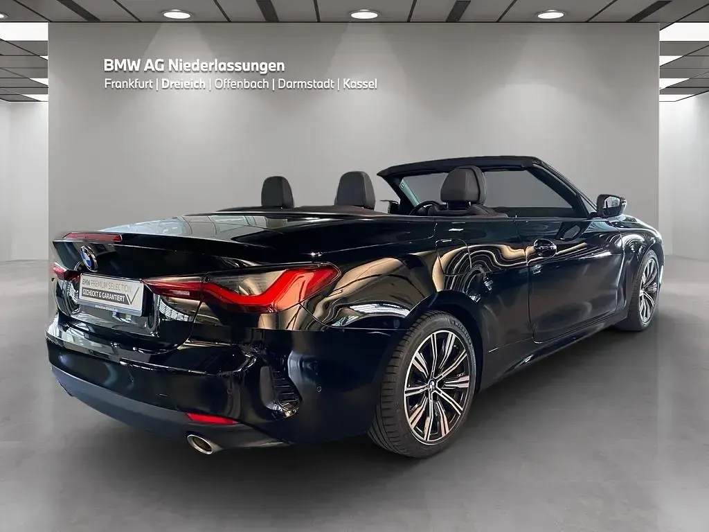 Gebraucht BMW 420 184 PS (135 kW) 2023 Schwarz Cabrio