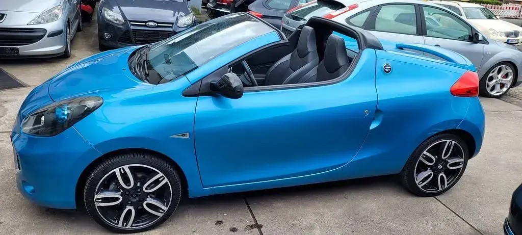 Brugt Renault Wind Dynamique 102 HK (75 kW) 2011 Blå Cabriolet
