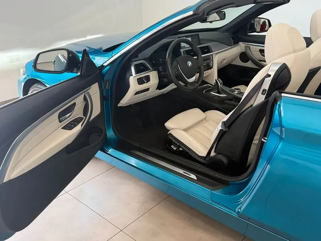 Gebraucht BMW 430 Cabriolet Performance 252 PS (185 kW) 2019 Blau Cabrio