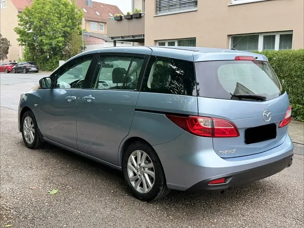 Gebraucht Mazda 5 116 PS (85 kW) 2012 Blau Van / Kleinbus
