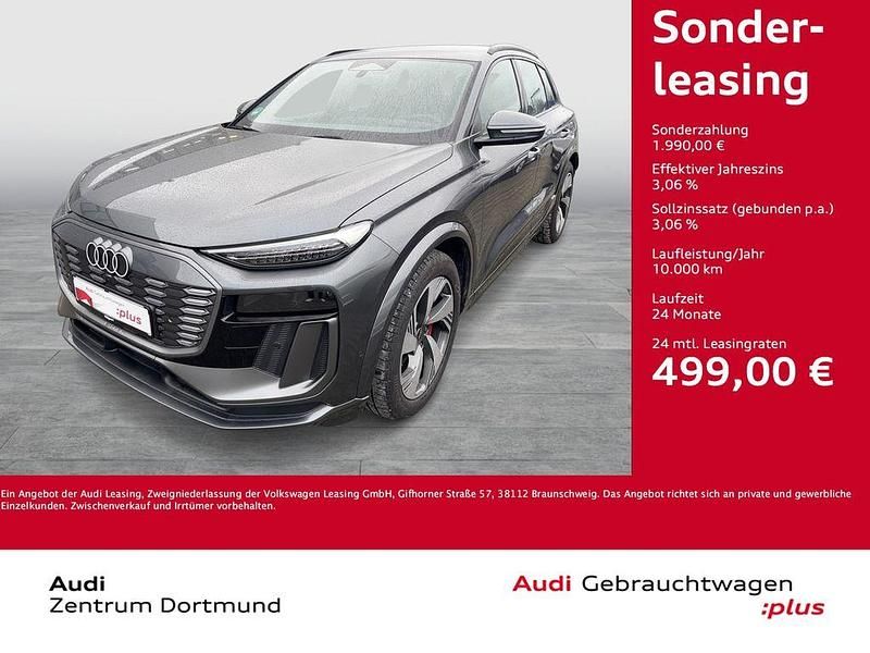 Grau Gebraucht 2024 Audi Q6 e-tron S-Line SUV | 62.378 € (Superpreis) - Bild 1/4