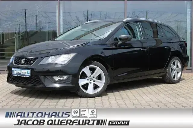 Usata Seat Leon FR 150 CV (110 kW) 2016 Nero Station wagon