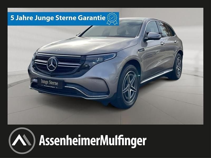 Silber Gebraucht 2022 Mercedes EQC400 AMG SUV | 37.909 € (Guter Preis) - Bild 1/4