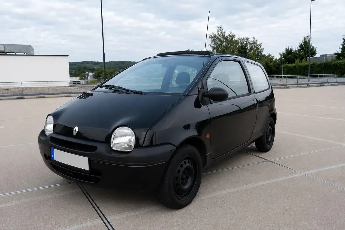 Gebraucht Renault Twingo 58 PS (42 kW) 2000 Schwarz Kleinwagen