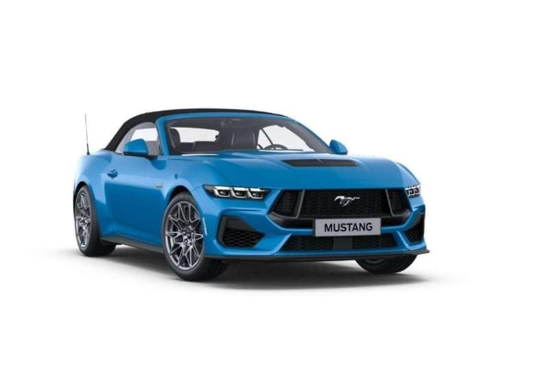 Vapor blue/whisper blue Neu 2025 Ford Mustang GT Convertible Cabrio | 62.900 € (Fairer Preis) - Bild 1/4