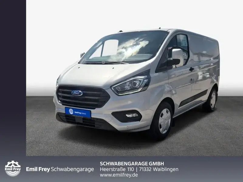 Moondust silber metallic Gebraucht 2023 Ford Transit Custom Trend Abholung | 34.960 € (Etwas zu teuer) - Bild 1/4