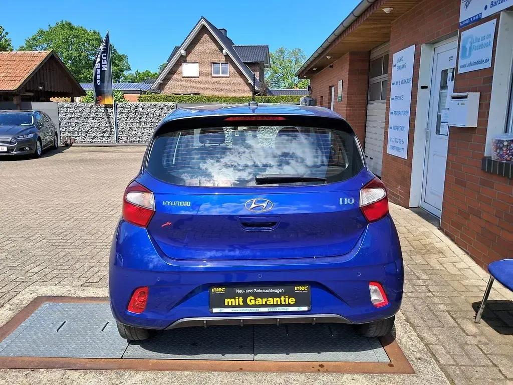 Gebraucht Hyundai i10 Select 67 PS (49 kW) 2021 Blau Kleinwagen