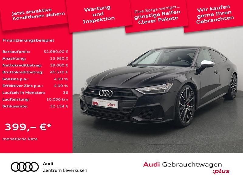 Mythosschwarz Gebraucht 2019 Audi S7 Sportback Ambiente Kleinwagen | 52.980 € (Etwas zu teuer) - Bild 1/4