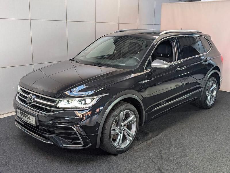 Gebraucht VW Tiguan Allspace R-line 200 PS (147 kW) 2021 Schwarz SUV