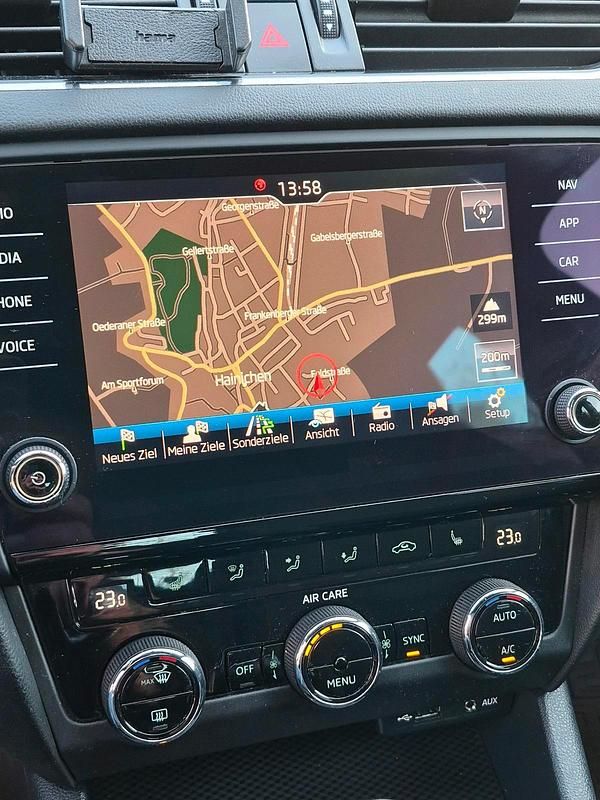 Gebraucht Skoda Octavia vRS 230 PS (169 kW) 2017 Grau Kombi