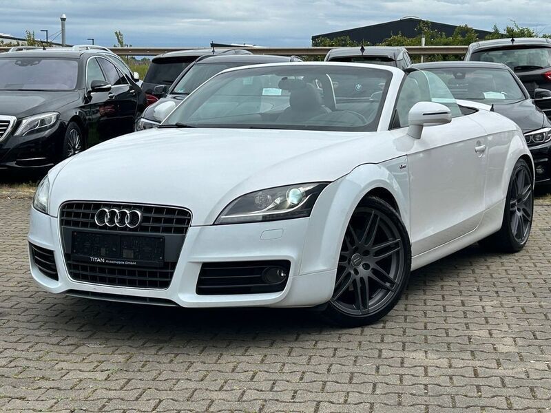 Ibisweiã Gebraucht 2008 Audi TT S-Line Cabrio | 9.850 € (Teuer) - Bild 1/4